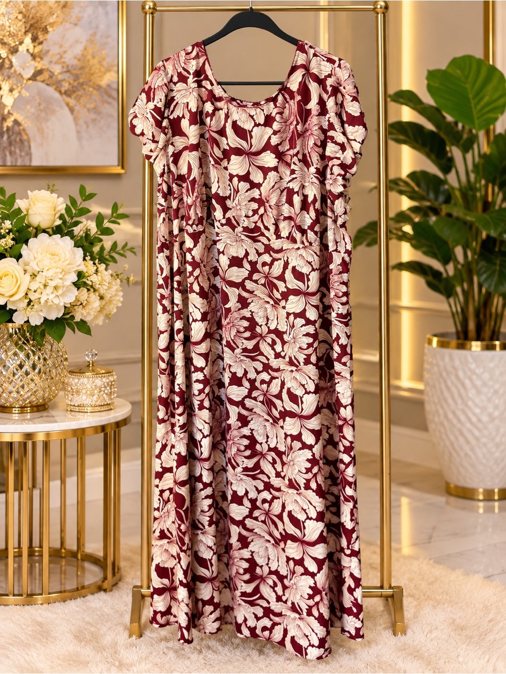 Dress Hanging in Room